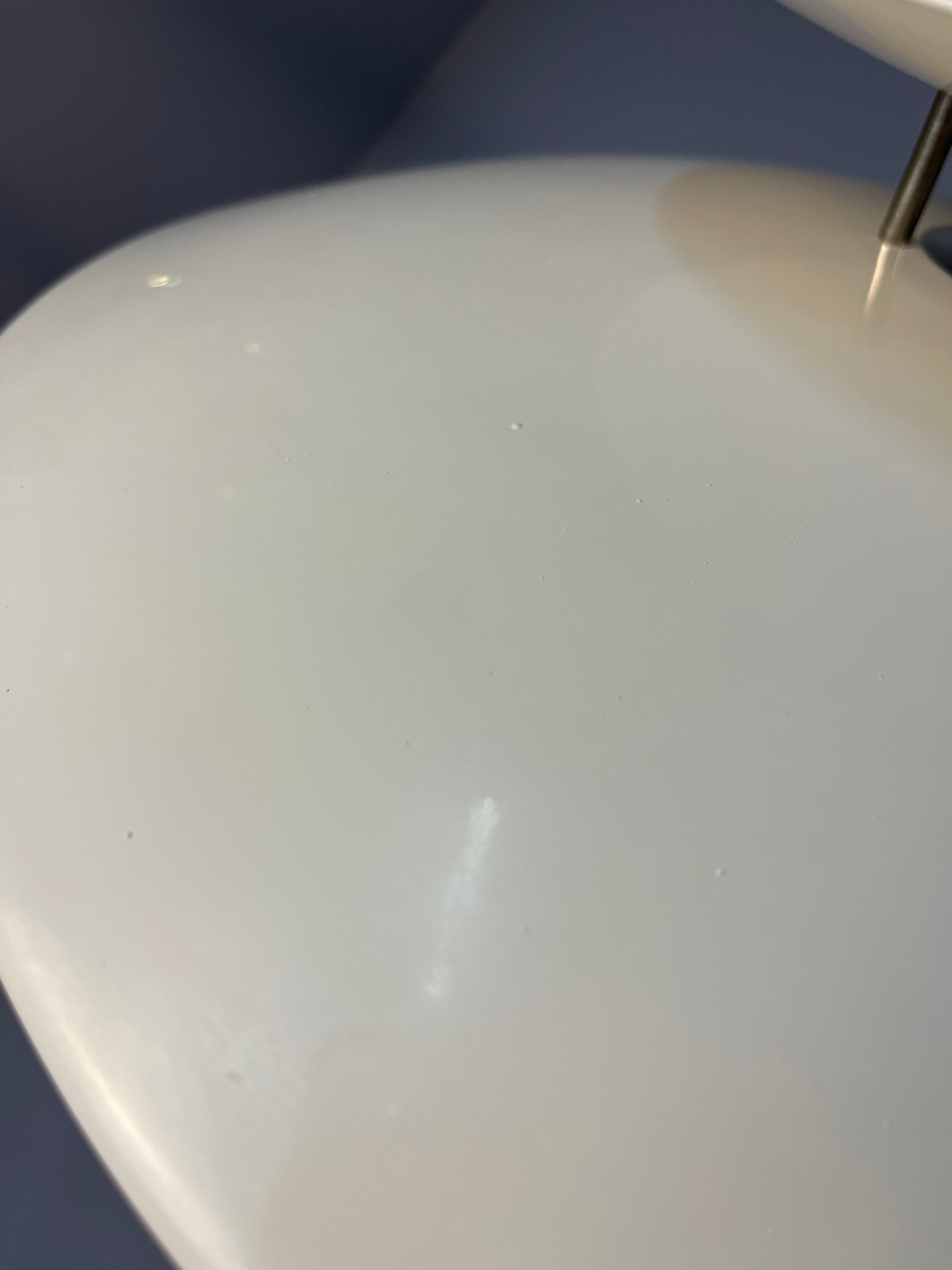 Lamellenlampe cremeweiß aus Dänemark