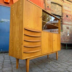 Highboard Typ 602/G Esche von Franz Ehrlich für Hellerau