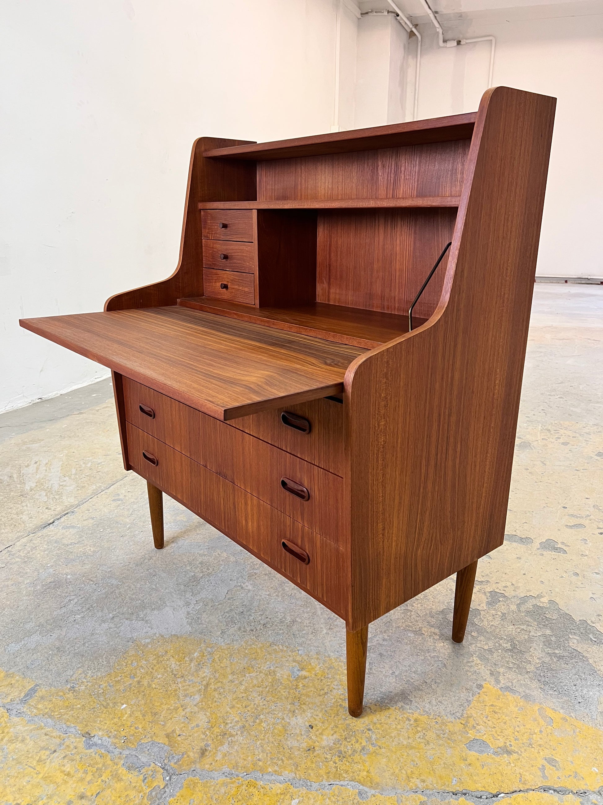 Sekretär Teak aus Dänemark