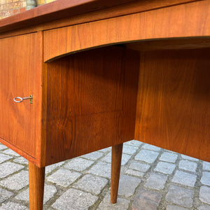 Freistehender Schreibtisch Teak aus Dänemark