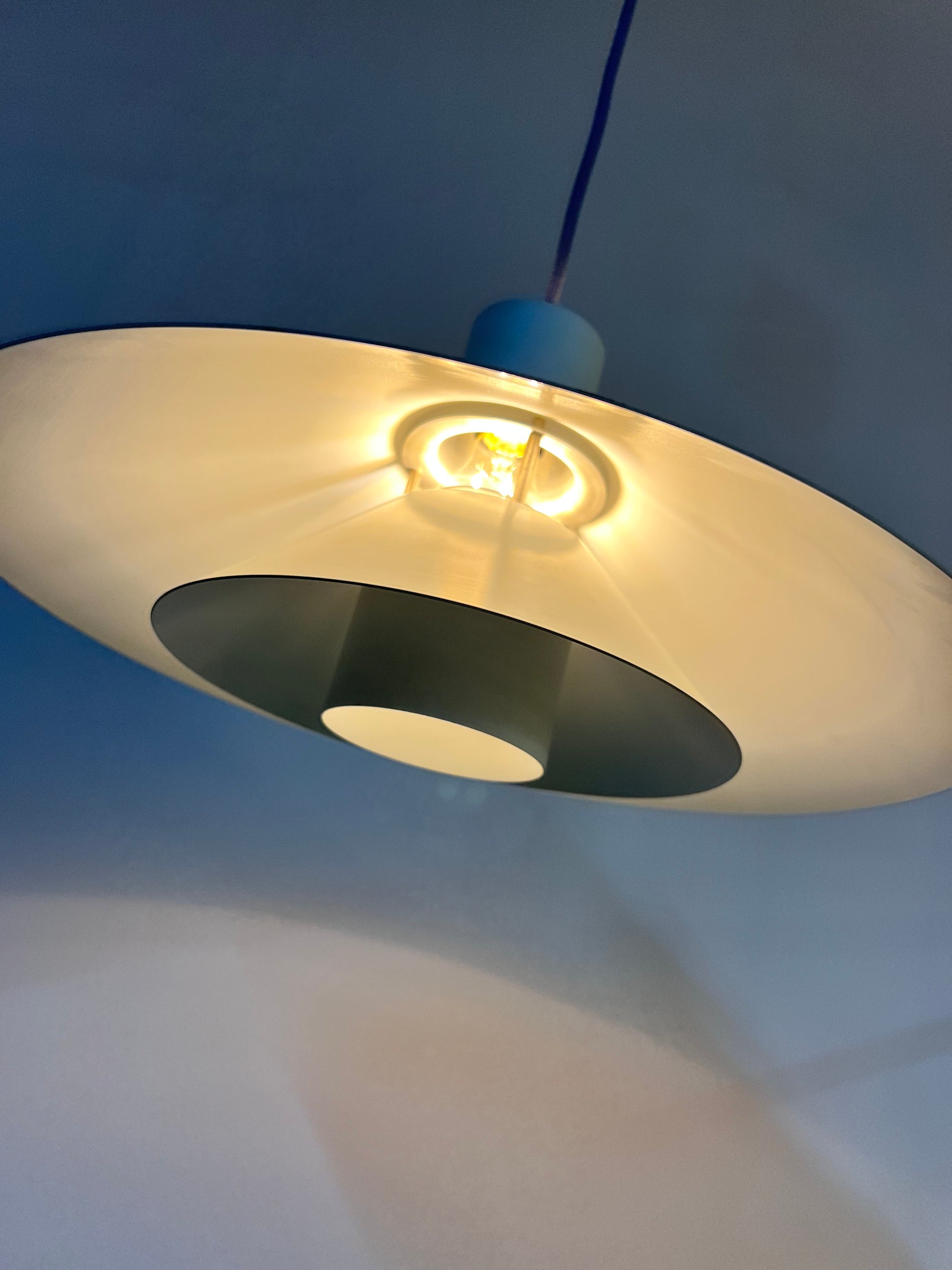 Lamellenlampe Trapez von Christian Hvidt für Nordisk Solar