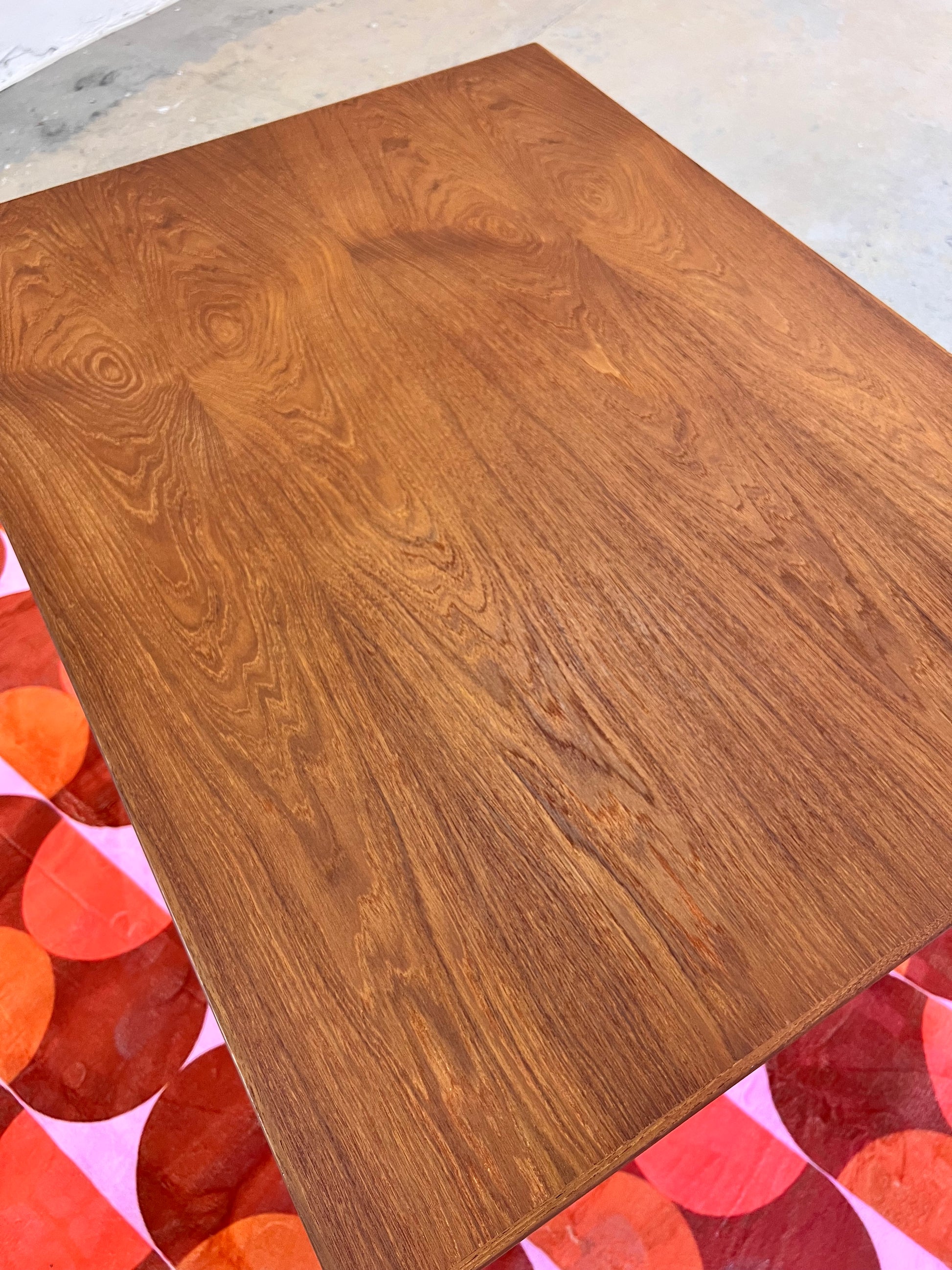 Kleiner ausziehbarer Esstisch Teak aus Dänemark