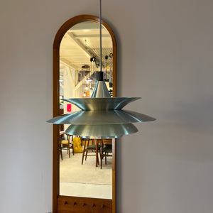 Lamellenlampe silber aus Dänemark