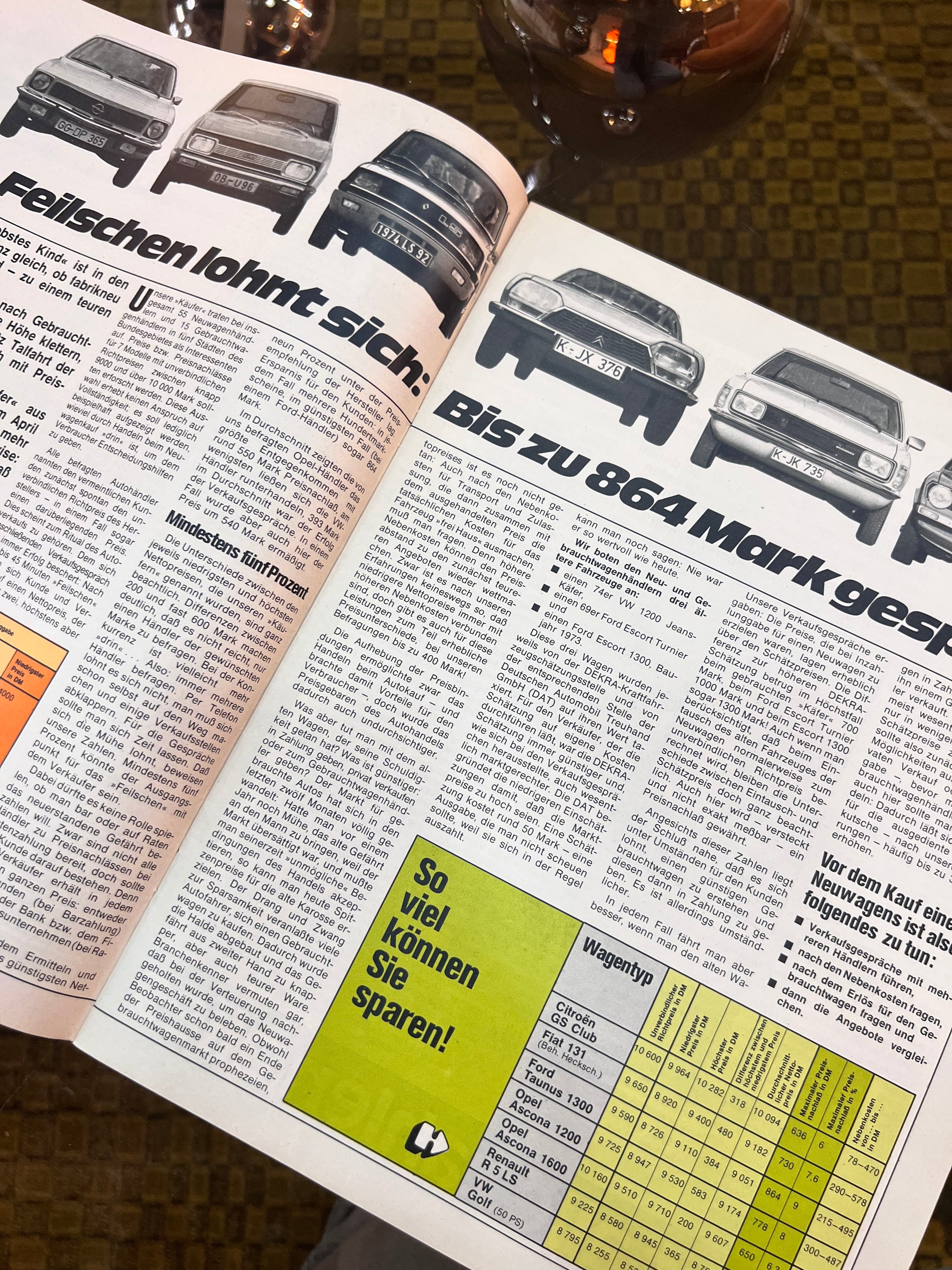 Stiftung Warentest Zeitschrift Juli 1975