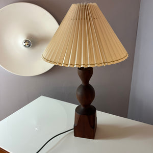 Tischlampe Teak aus Dänemark