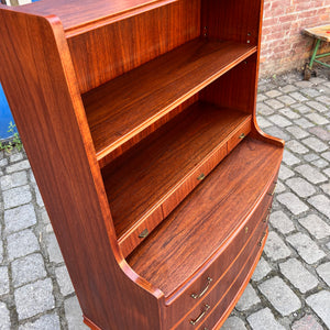 Bücherregal mit Sekretär und Kommode Teak Dänemark