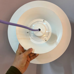Lamellenlampe weiß aus Dänemark