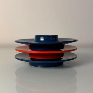 Set: 3x Eierbecher blau rot von Mepal