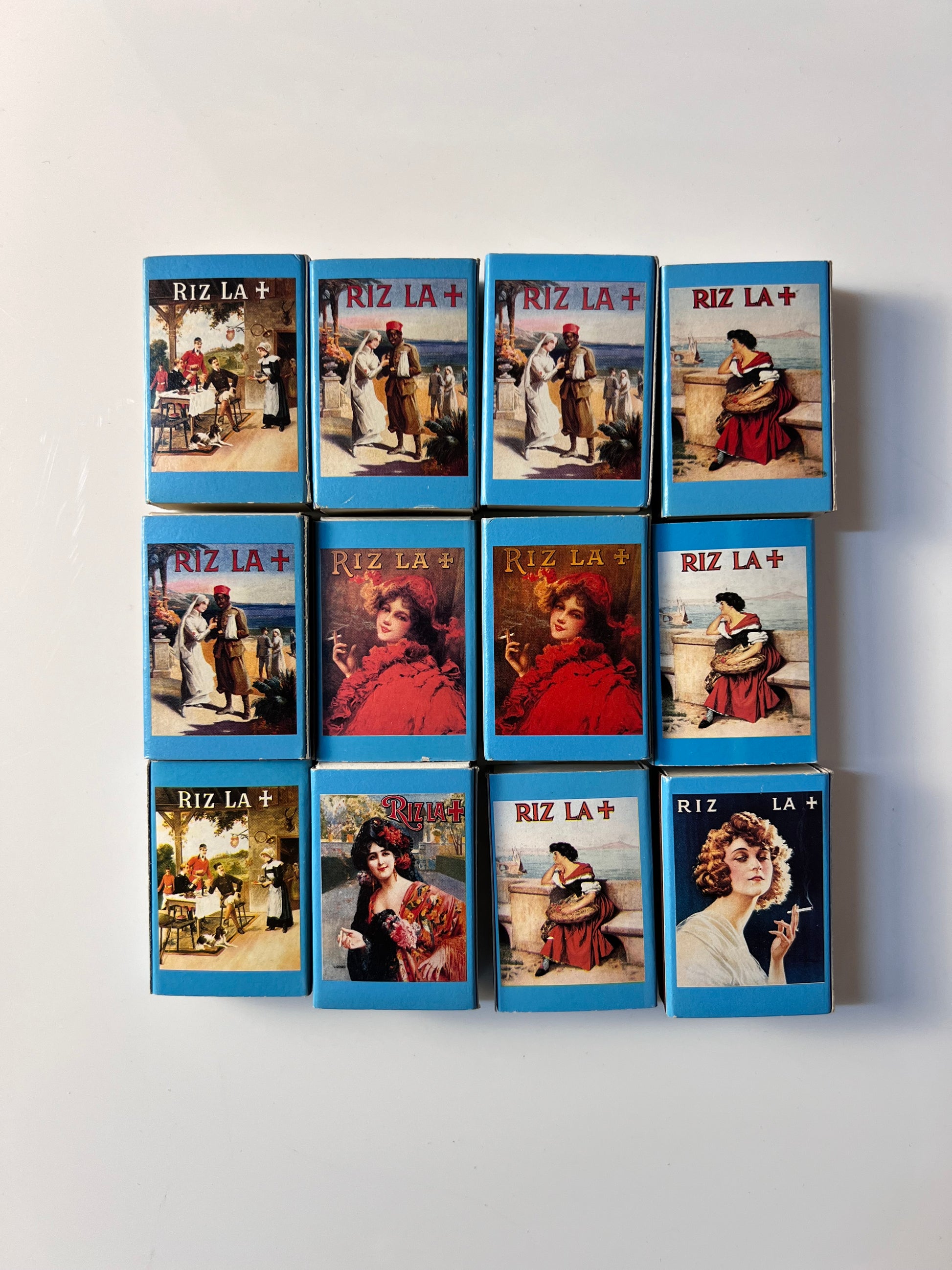 Set: Vintage Streichhölzer