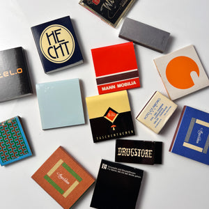 Set: Vintage Streichhölzer Grafik