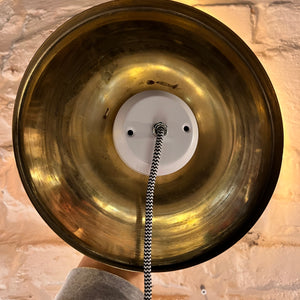 Wandlampe Diskus Messing von STAFF