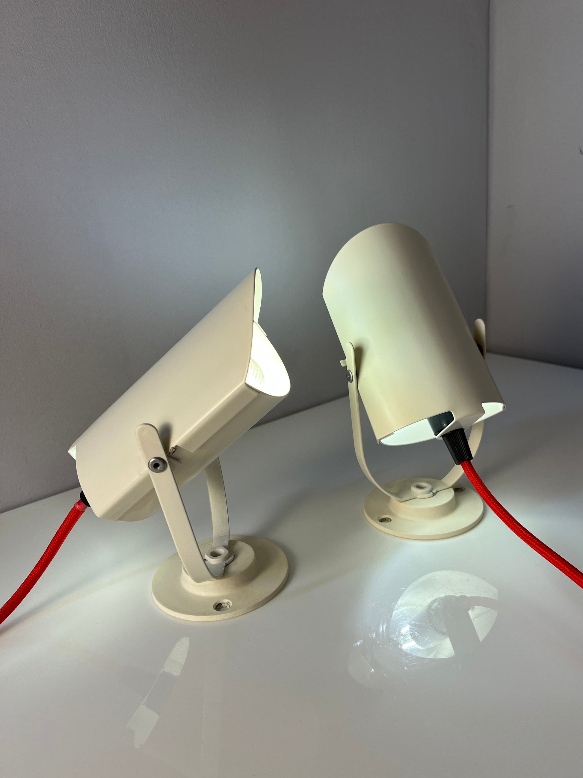 Set: 2x Wandlampe Modell Vupti weiß von Design Light