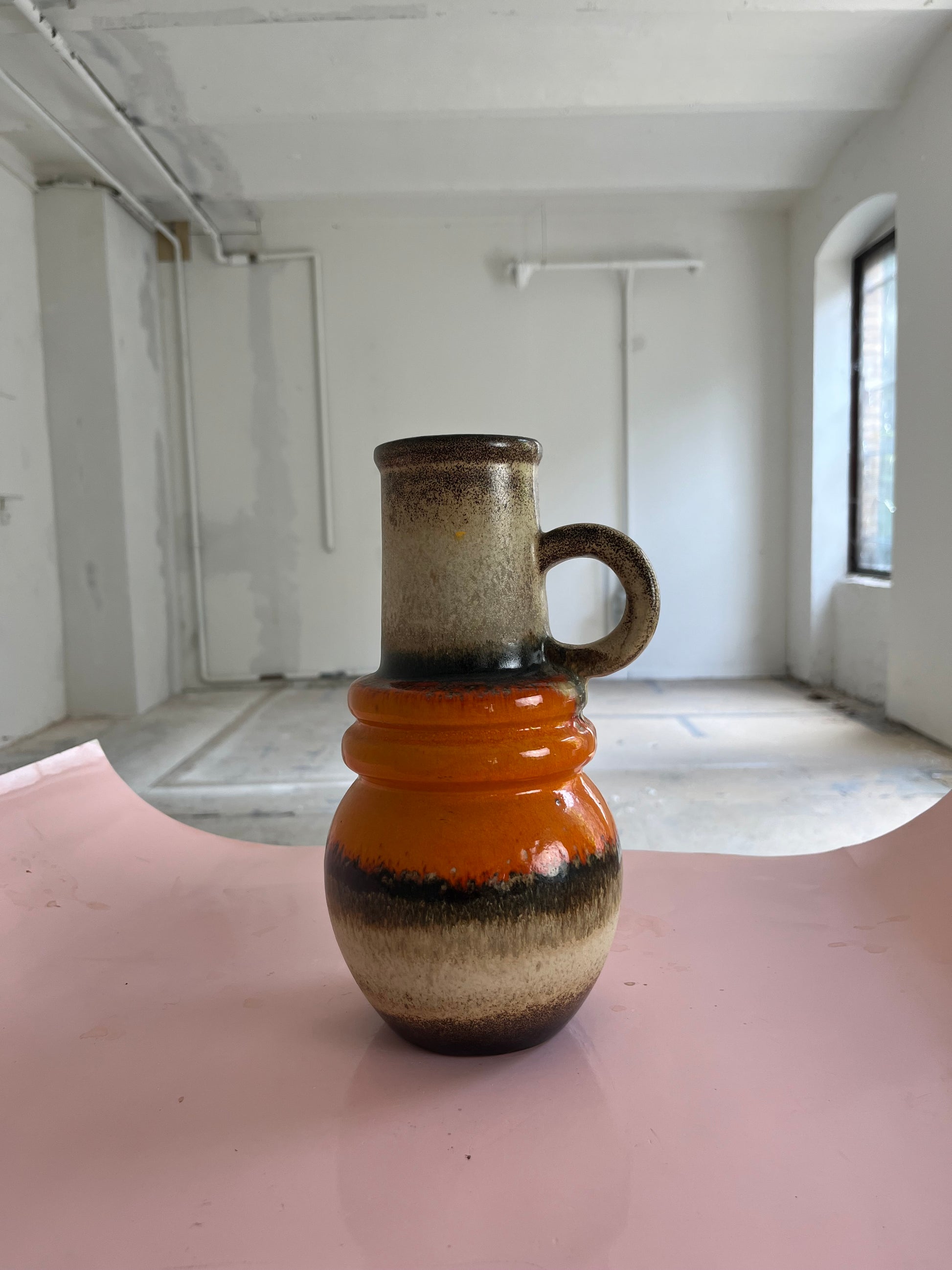 Vase 428-26 Fat Lava von Scheurich West Germany
