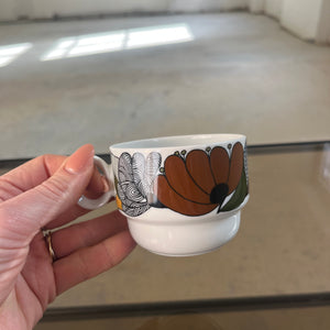 Set: 6x Tasse Kiruna Camargue von Tapio Wirkkala für Thomas