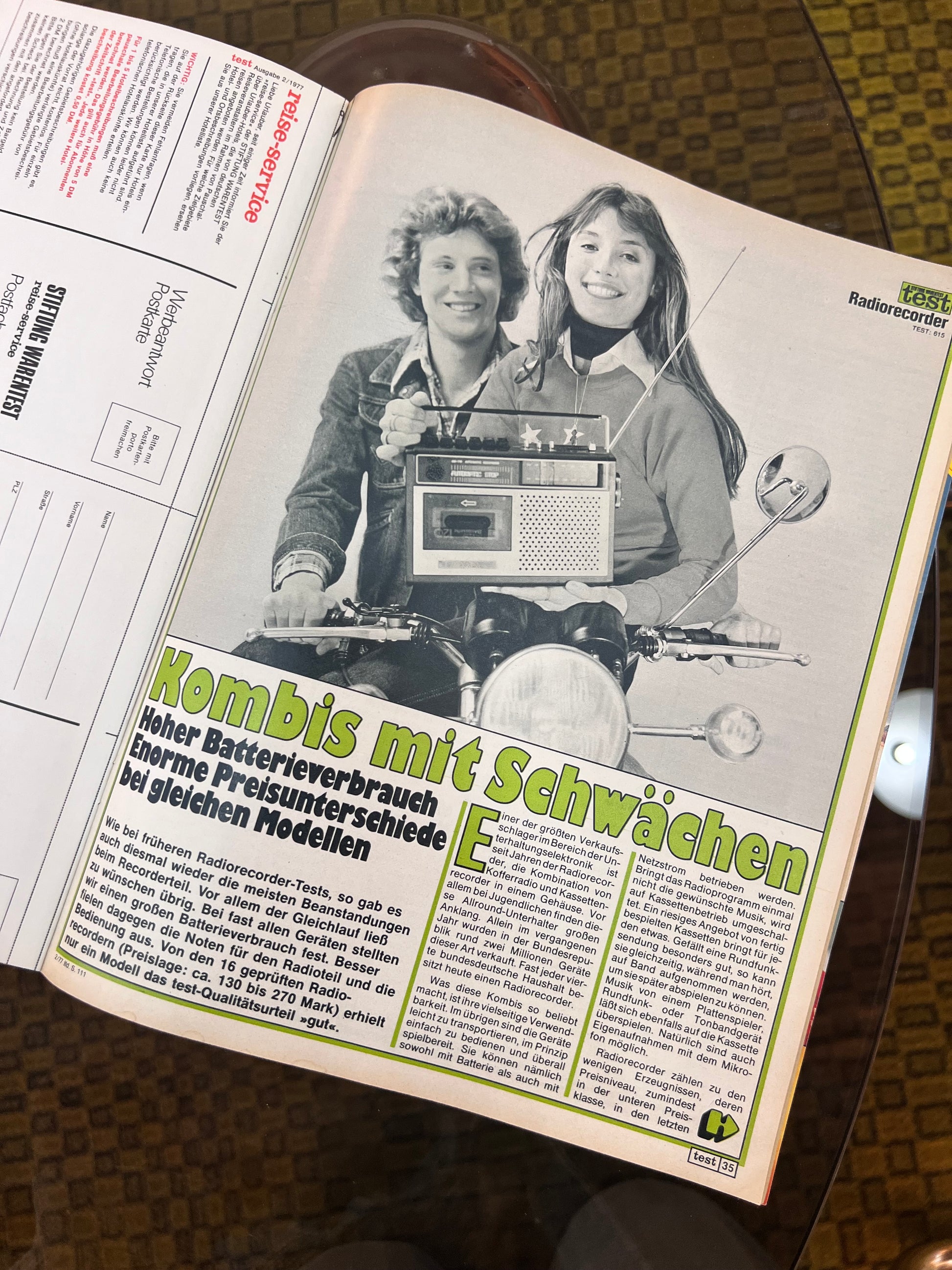 Stiftung Warentest Zeitschrift Februar 1977