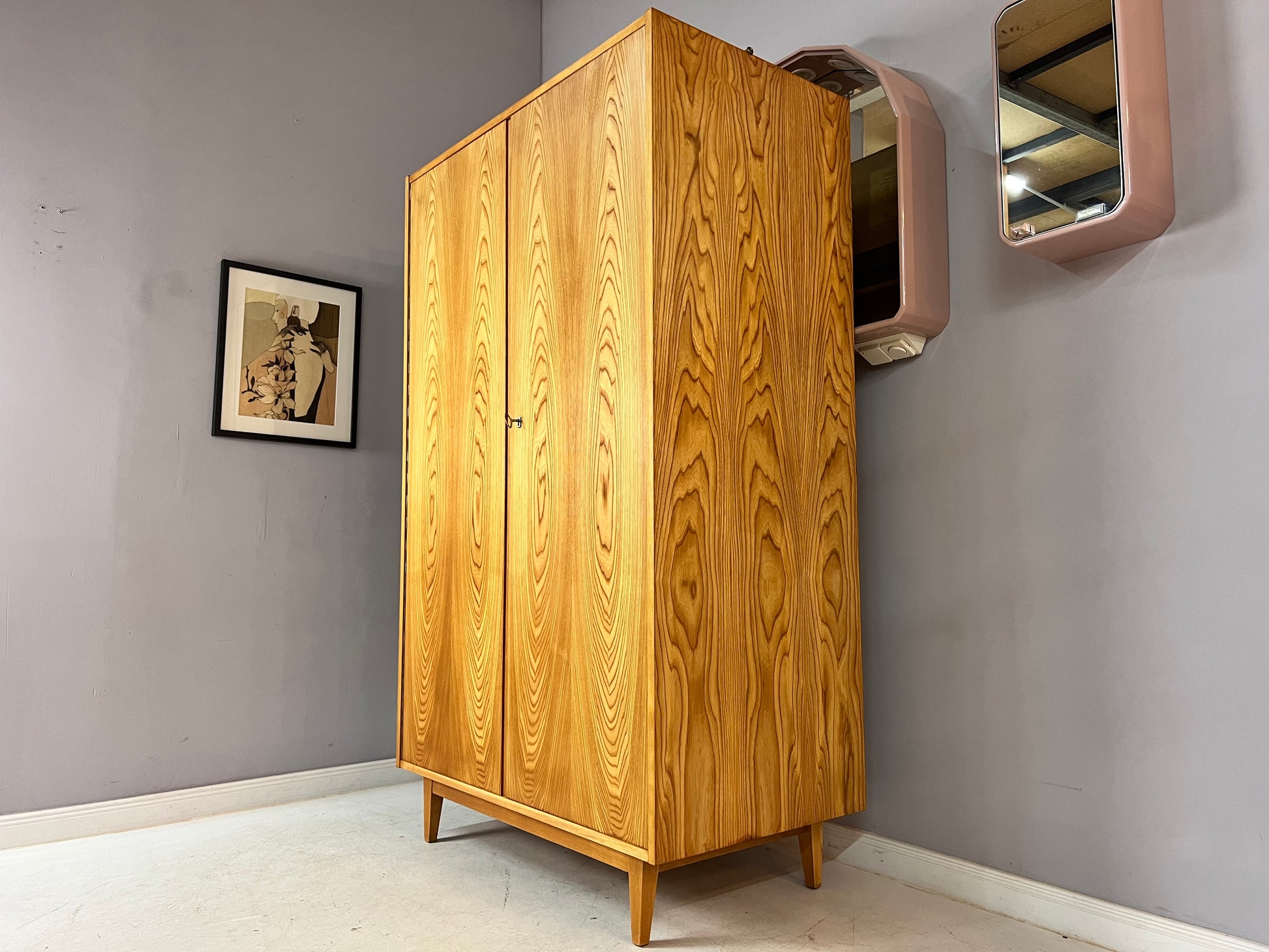 Kleiderschrank Typ 602 von Franz Ehrlich für Hellerau