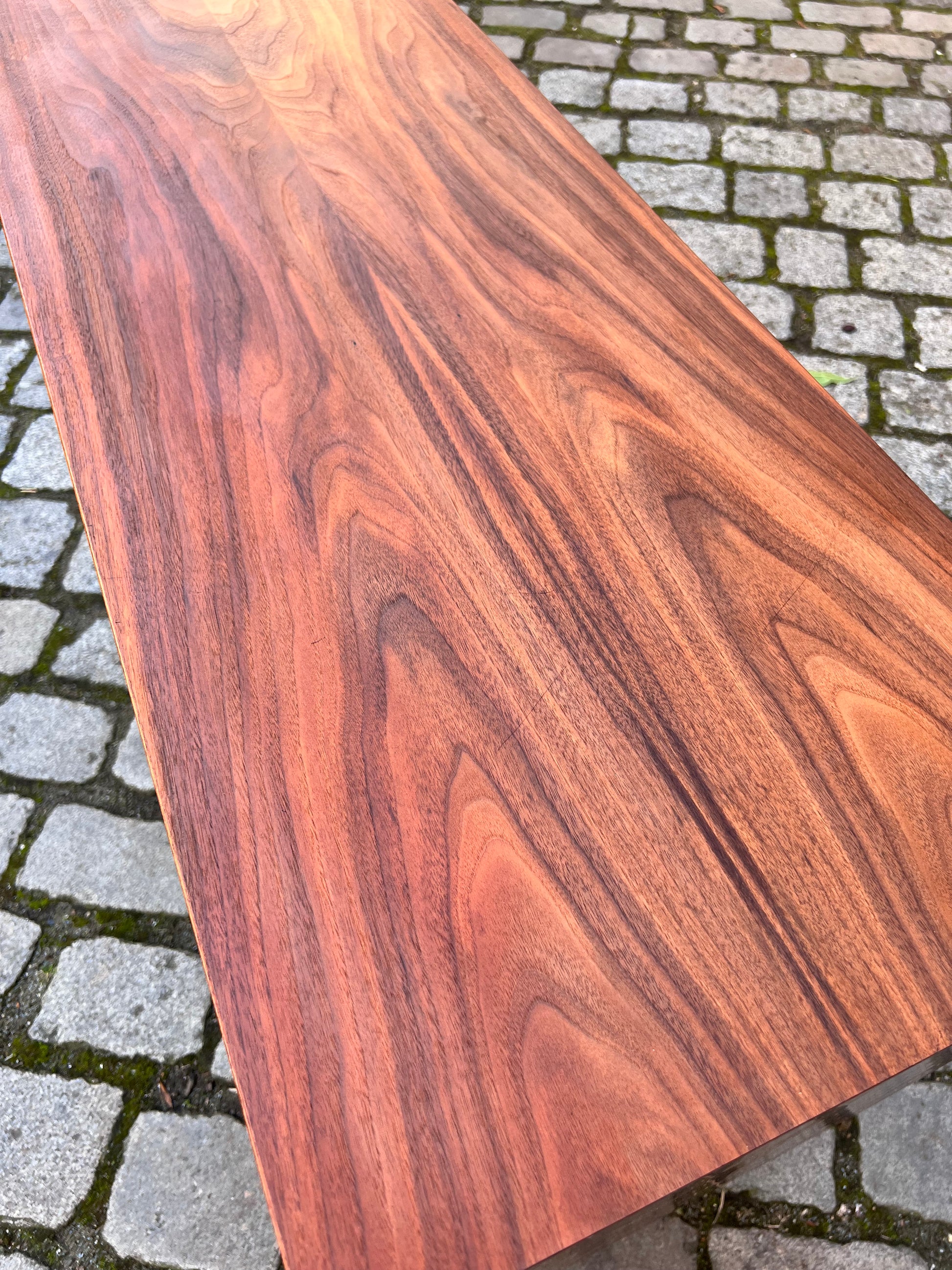 Doppelkommode Nussbaum von Carlo Jensen für Poul Hundevad