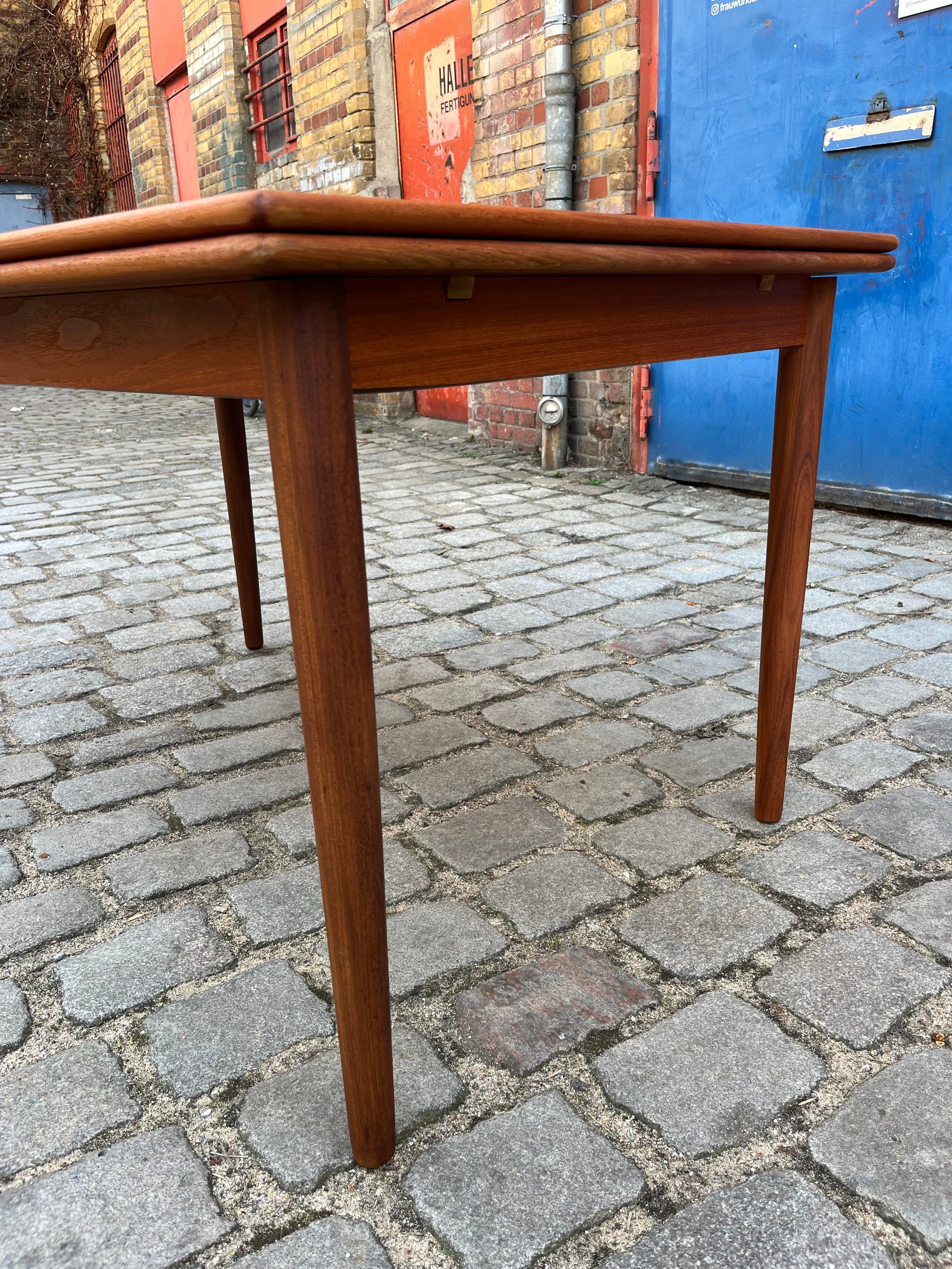 Ausziehbarer Esstisch Teak von Rosenstrup Møbelfabrik