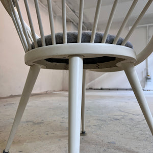 Circle Chair weiß von Yngve Ekström für Swedese