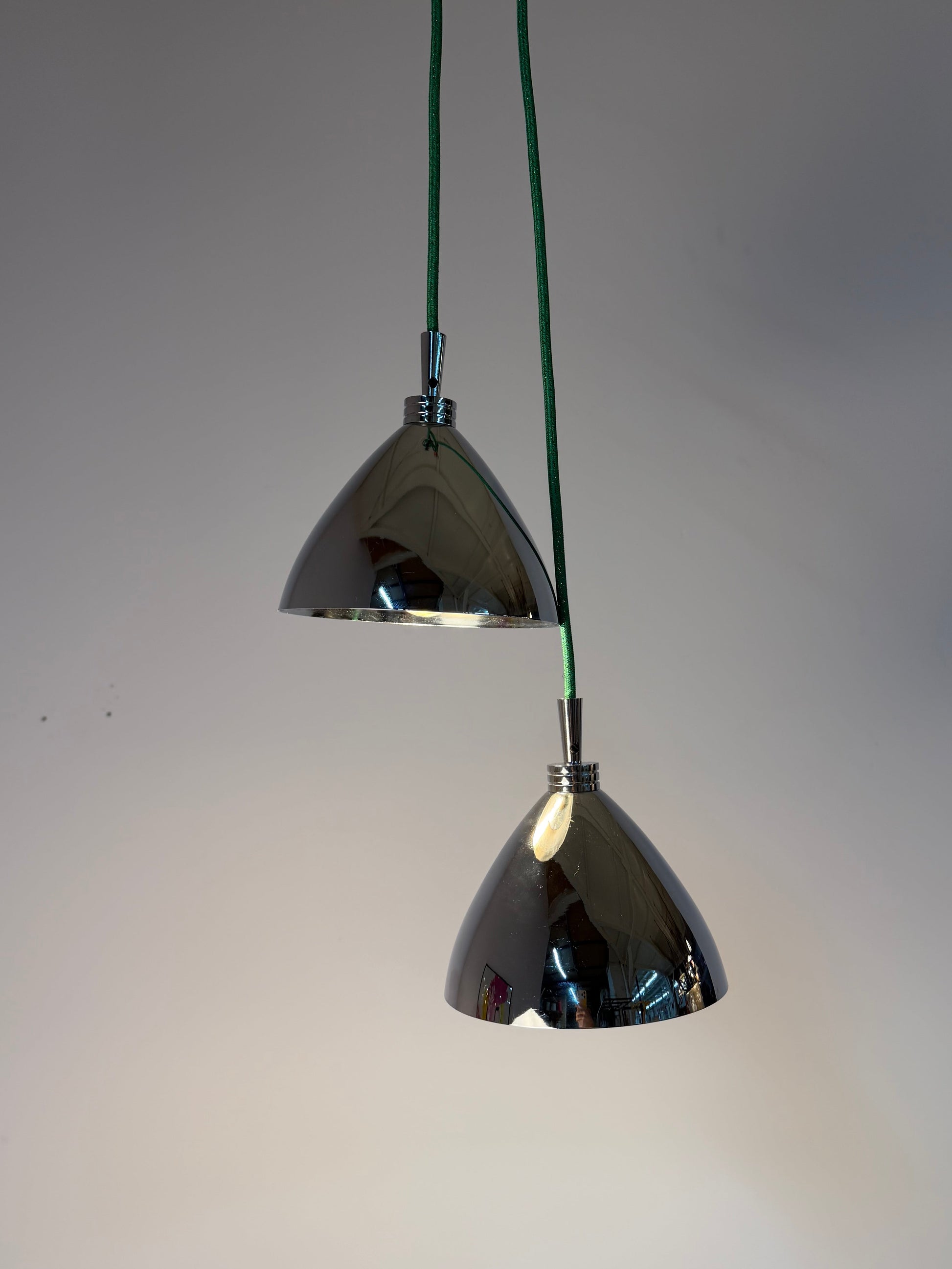 Hängelampe Chrom von Herstal
