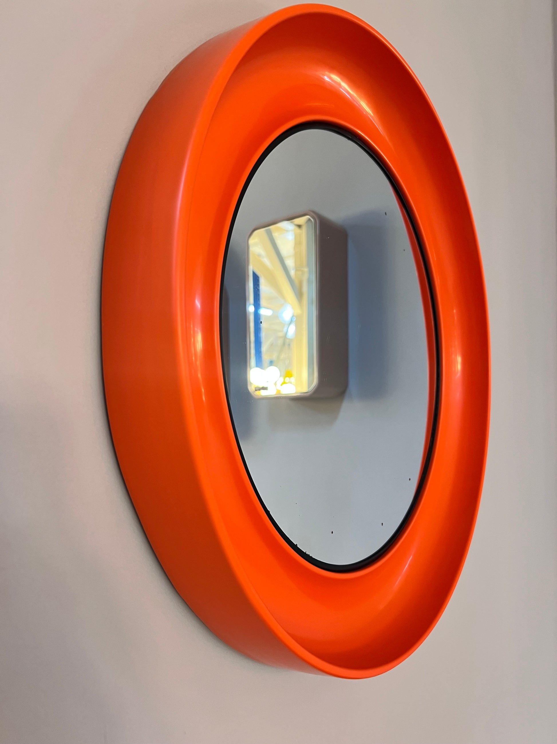 Spiegel orange aus Dänemark 70er
