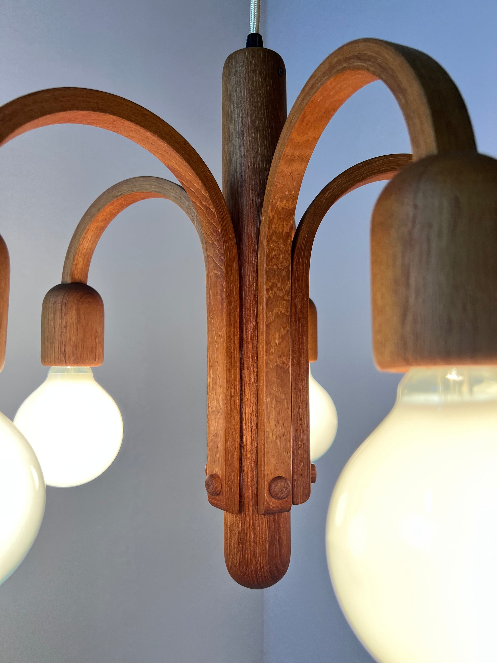 Kronleuchter Teak von DOMUS