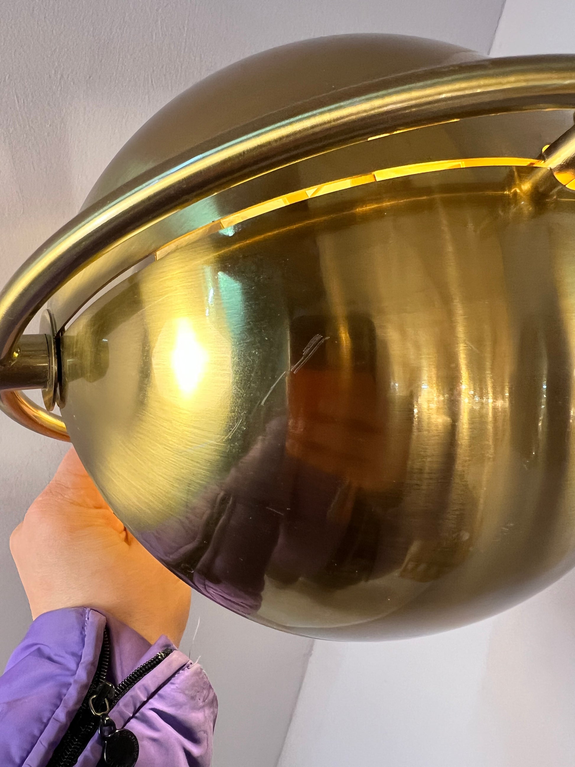 Hängelampe Multi-Lite Messing von Louis Weisdorf für GUBI