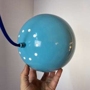 Kugellampe hellblau aus Dänemark