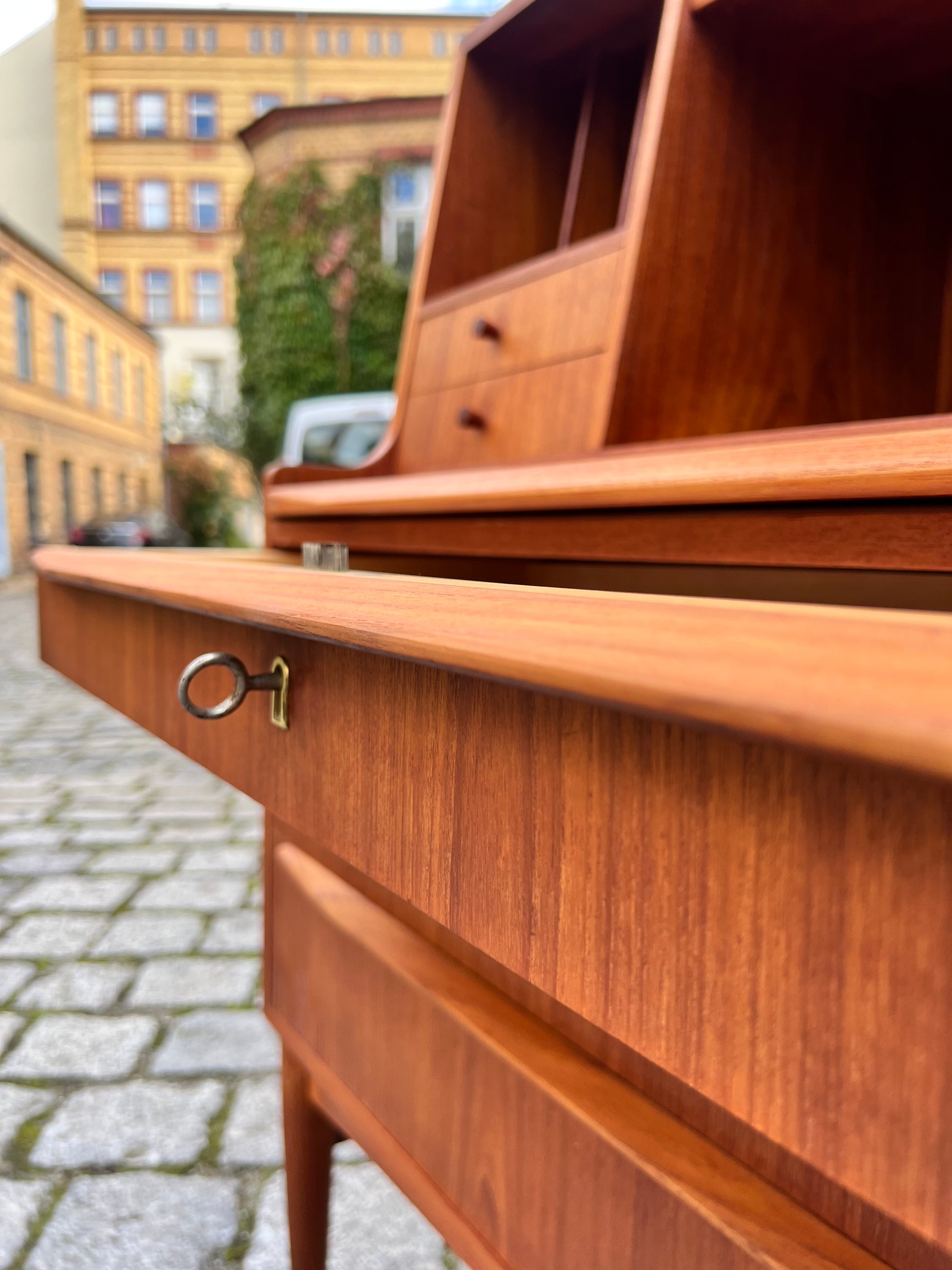 Sekretär Teak aus Dänemark