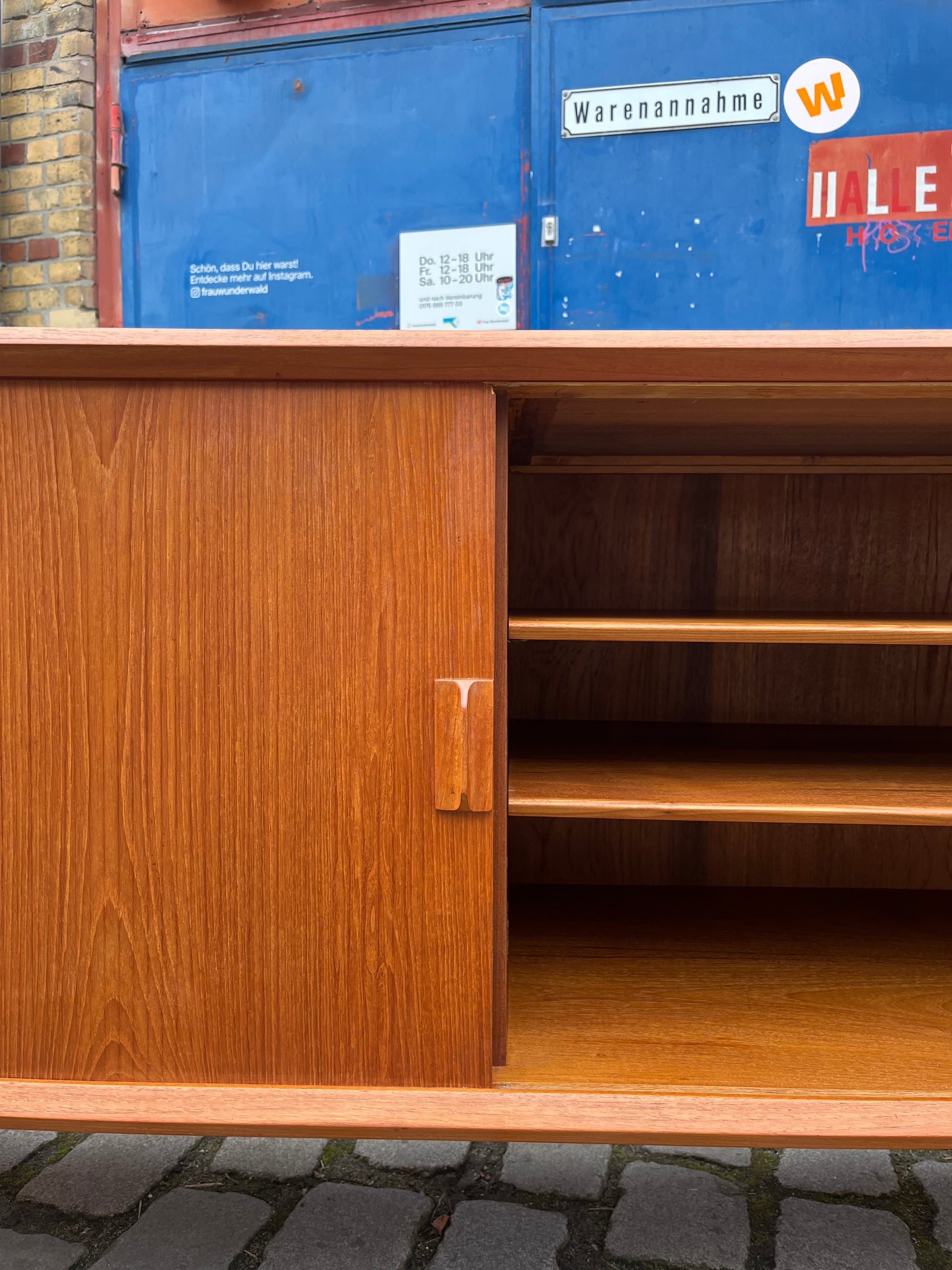 Sideboard Teak von Svend Aage Larsen für Faarup Møbelfabrik