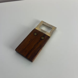 Flaschenöffner Teak aus Dänemark