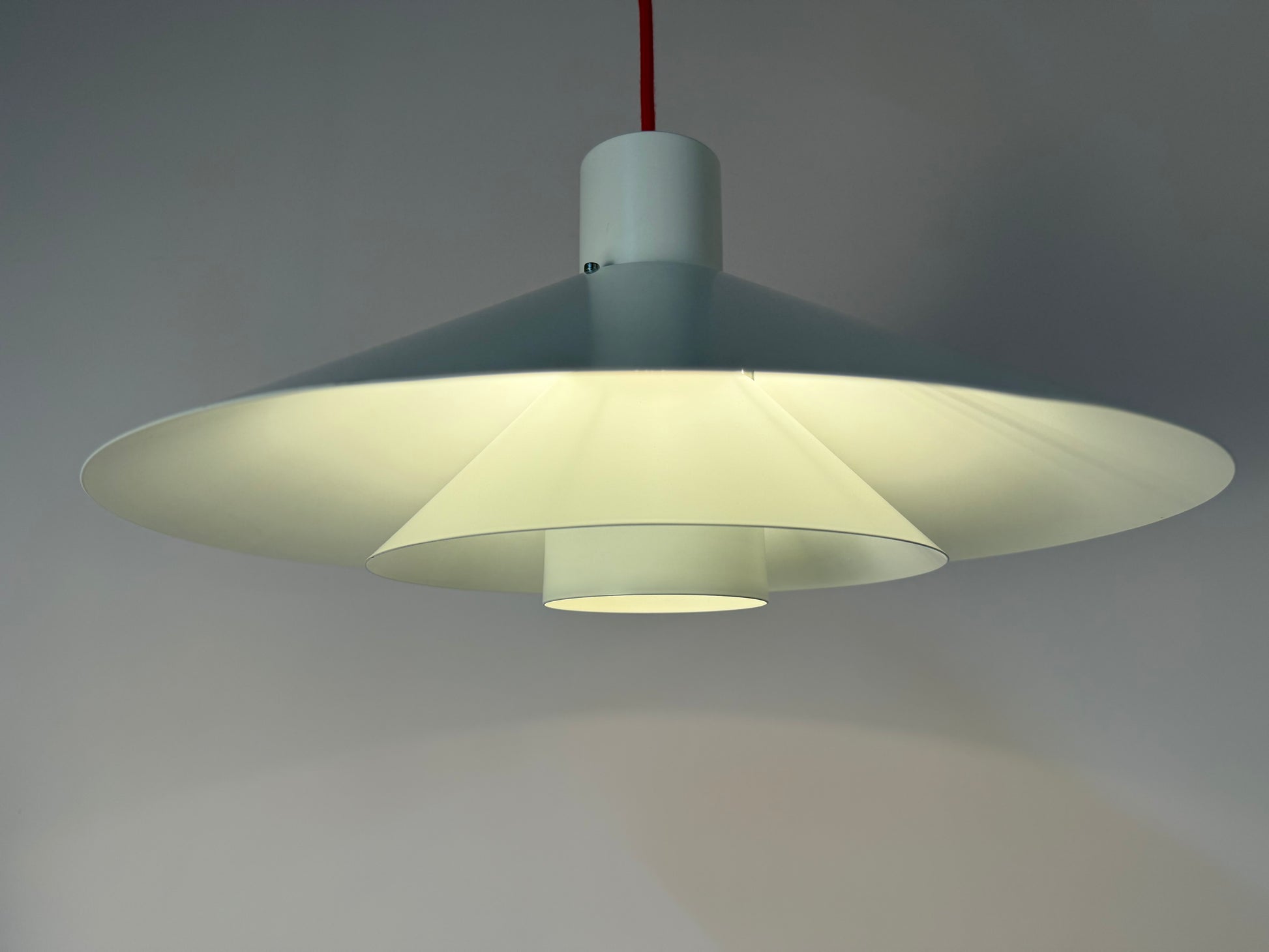 Lamellenlampe Trapez von Christian Hvidt für Nordisk Solar