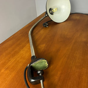 Klemmlampe schwarz von Christian Dell für Kaiser Idell