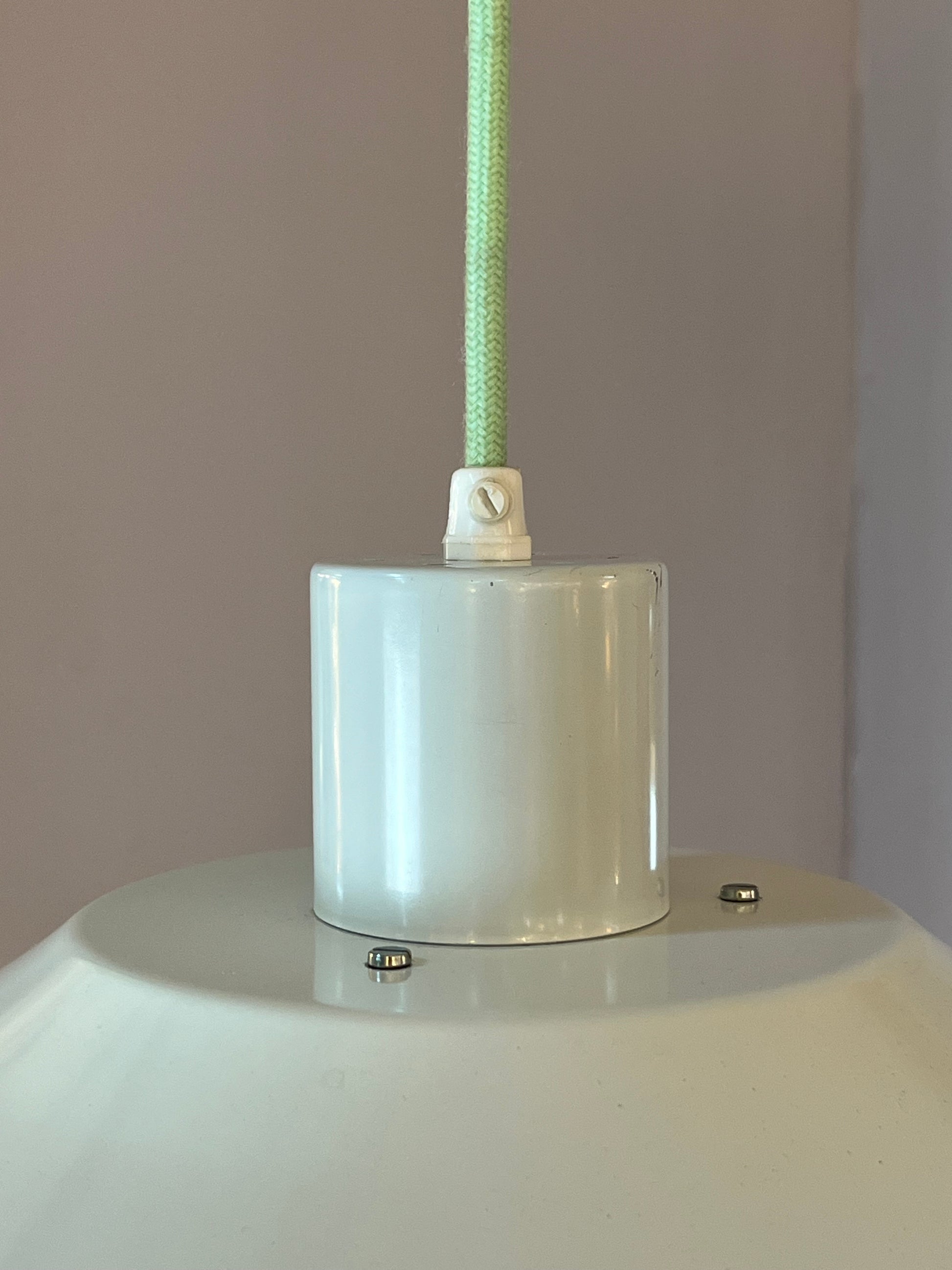 Lamellenlampe weiß aus Dänemark