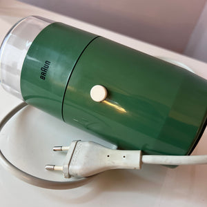 Kaffeemühle KSM 1 grün von Reinhold Weiss für BRAUN