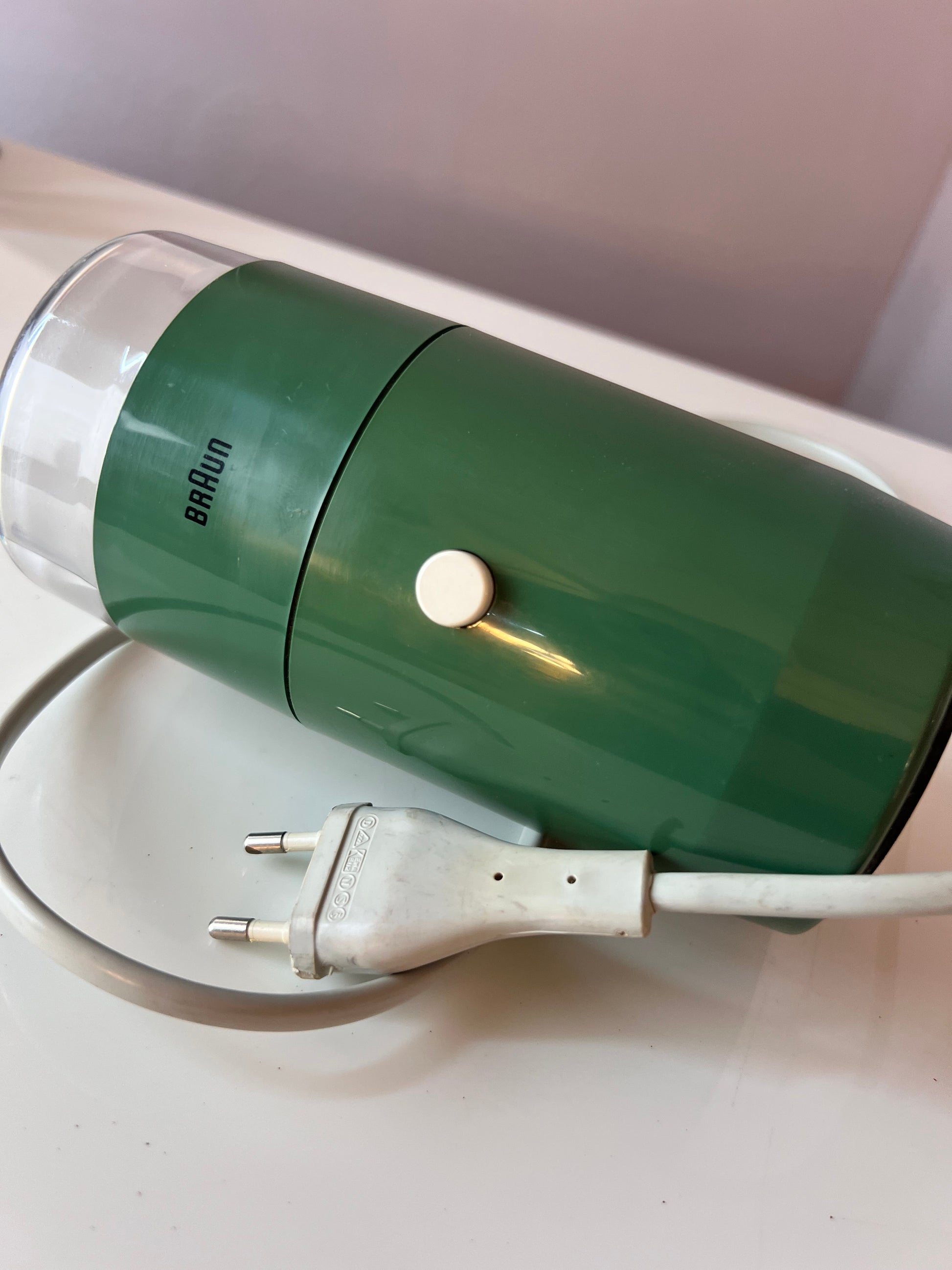 Kaffeemühle KSM 1 grün von Reinhold Weiss für BRAUN