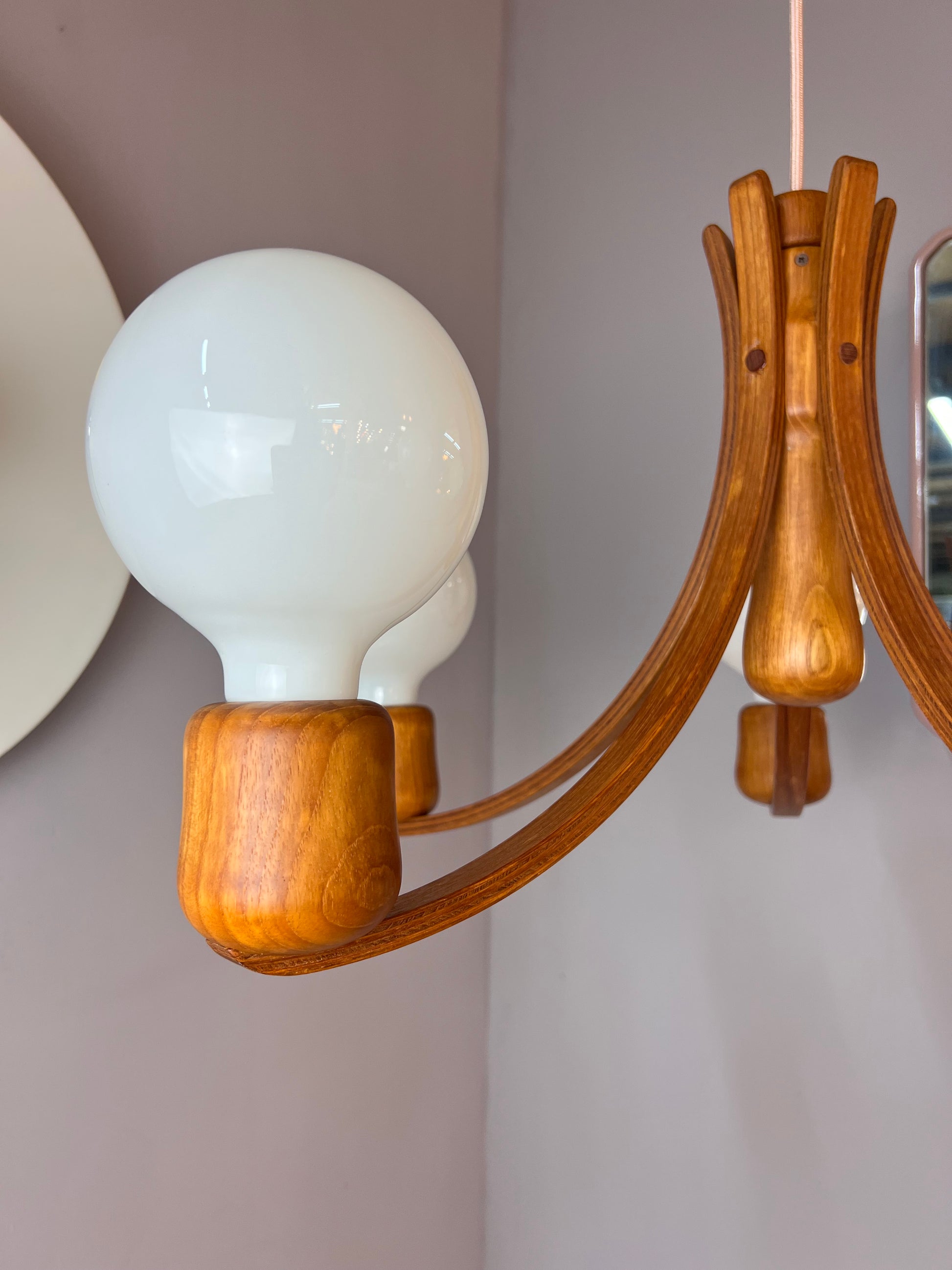 Kronleuchter Teak von DOMUS