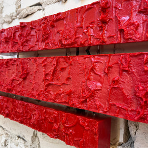 Wandlampe rot von Uwe Mersch