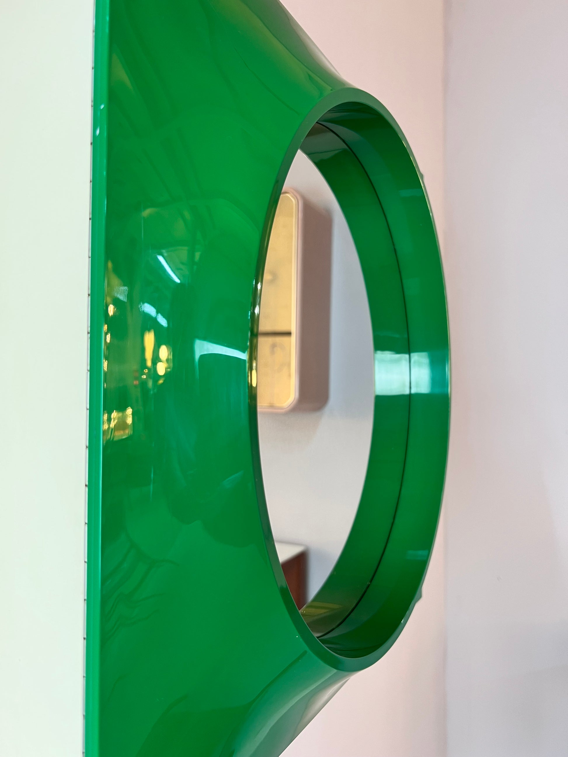 Spiegelschrank Quadrat grün von Hammarplast