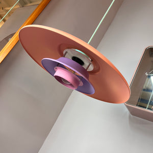 Lamellenlampe neu lackiert Dänemark