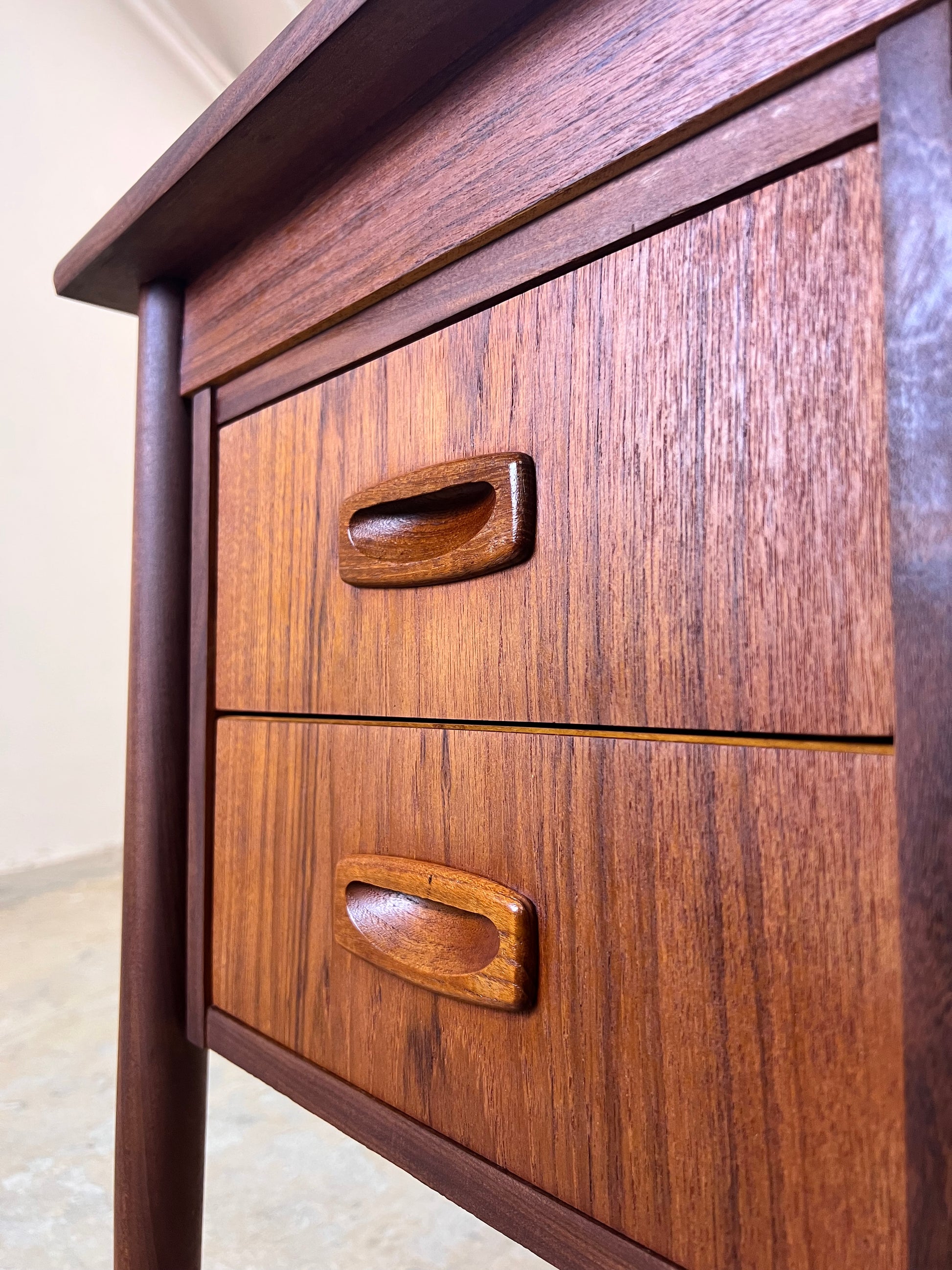 Schreibtisch Teak aus Dänemark