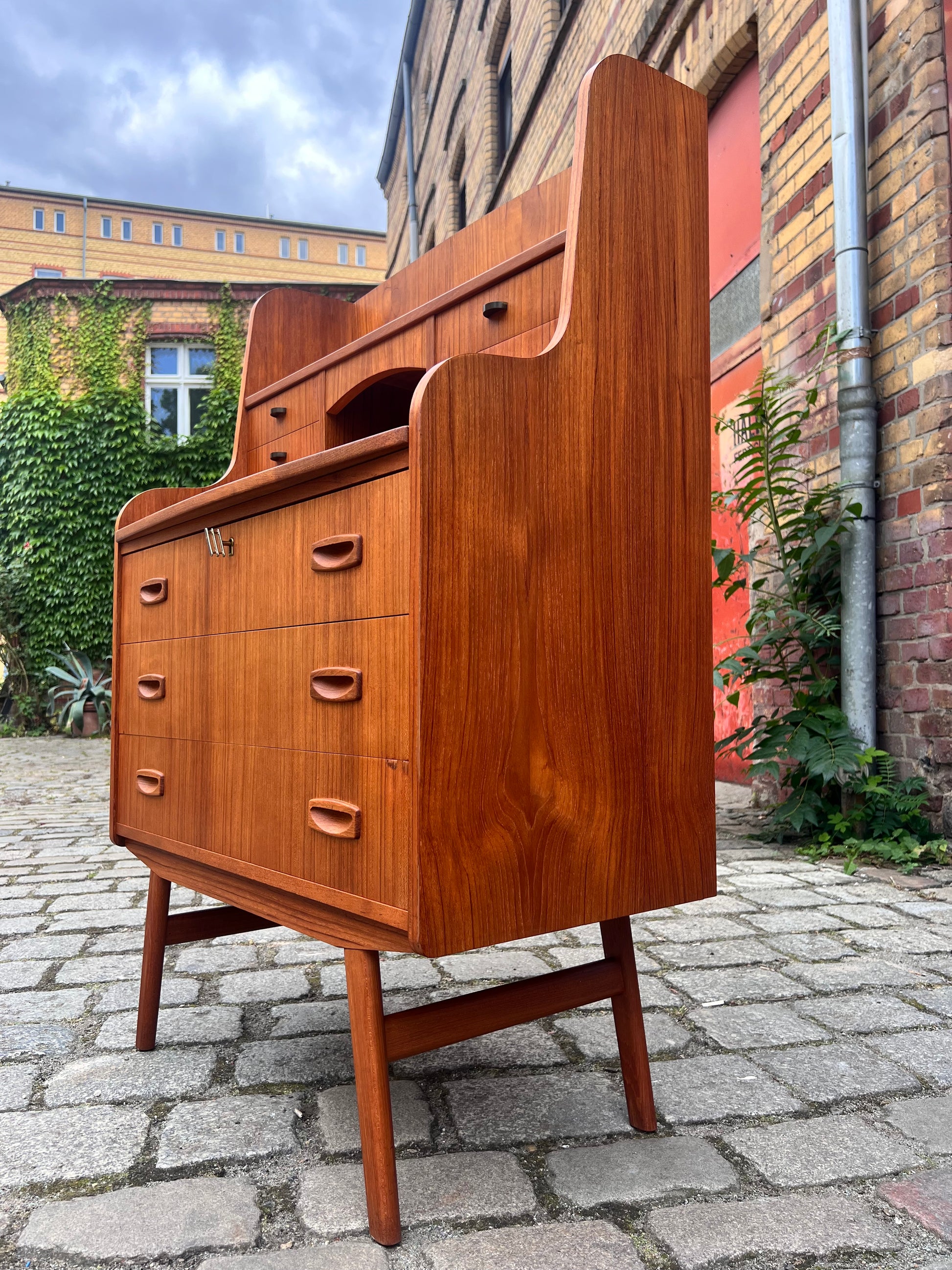 Sekretär Teak aus Dänemark