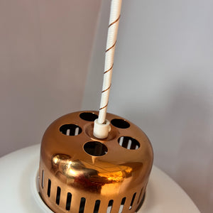 Hängelampe Opal & Kupfer Dänemark