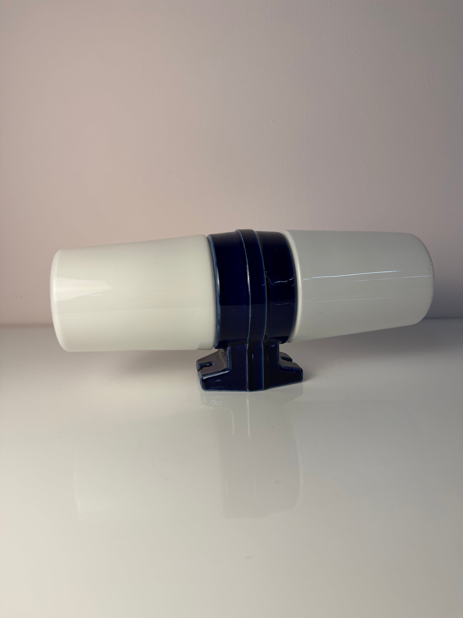 Wandlampe Modell 6065 blau von Sigvard Bernadotte für Ifö