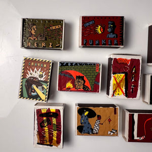 Set: Vintage Streichhölzer Art Collection