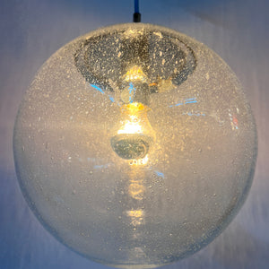 Kugellampe Glas Chrom von Hustadt Leuchten