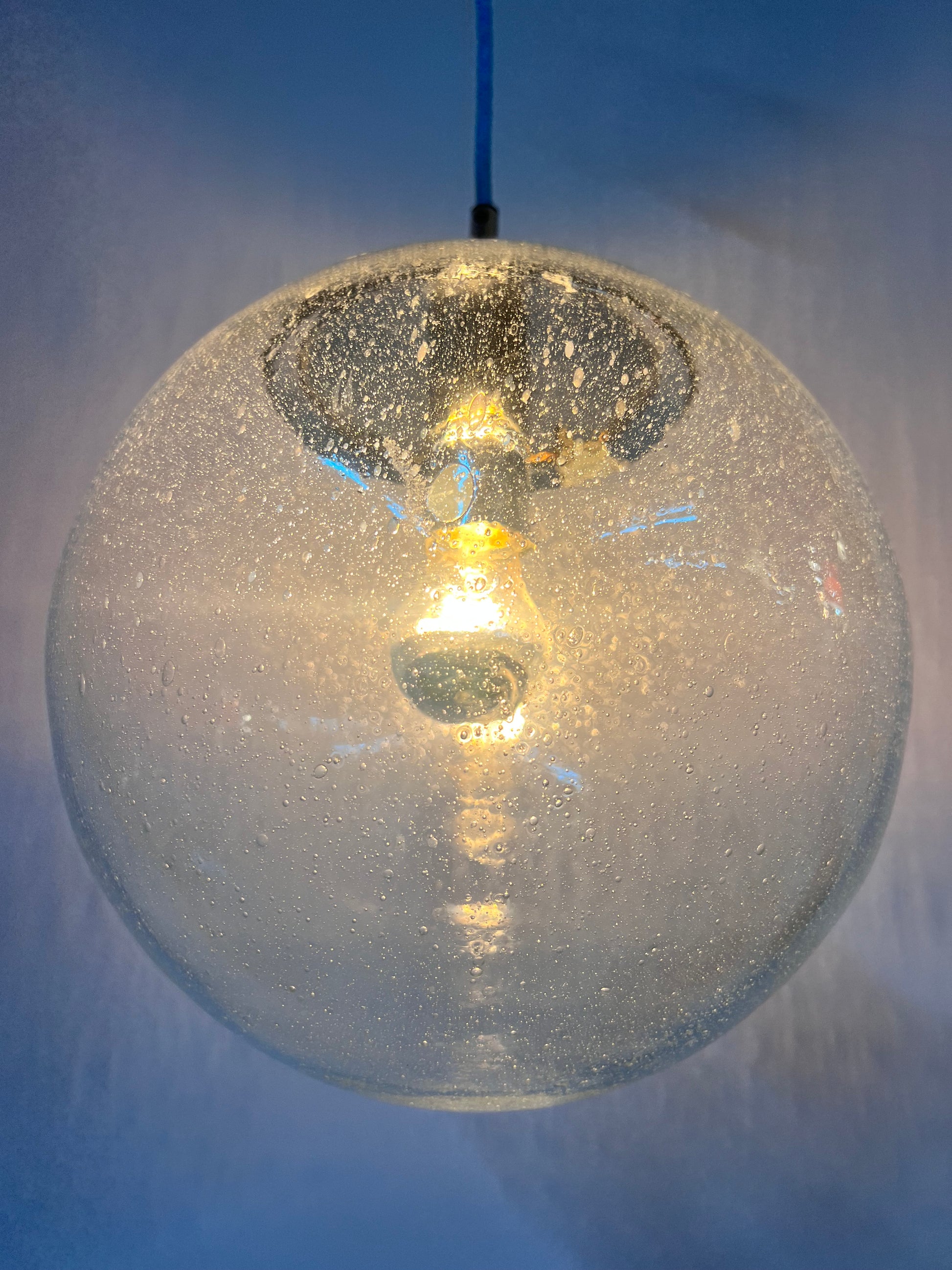 Kugellampe Glas Chrom von Hustadt Leuchten