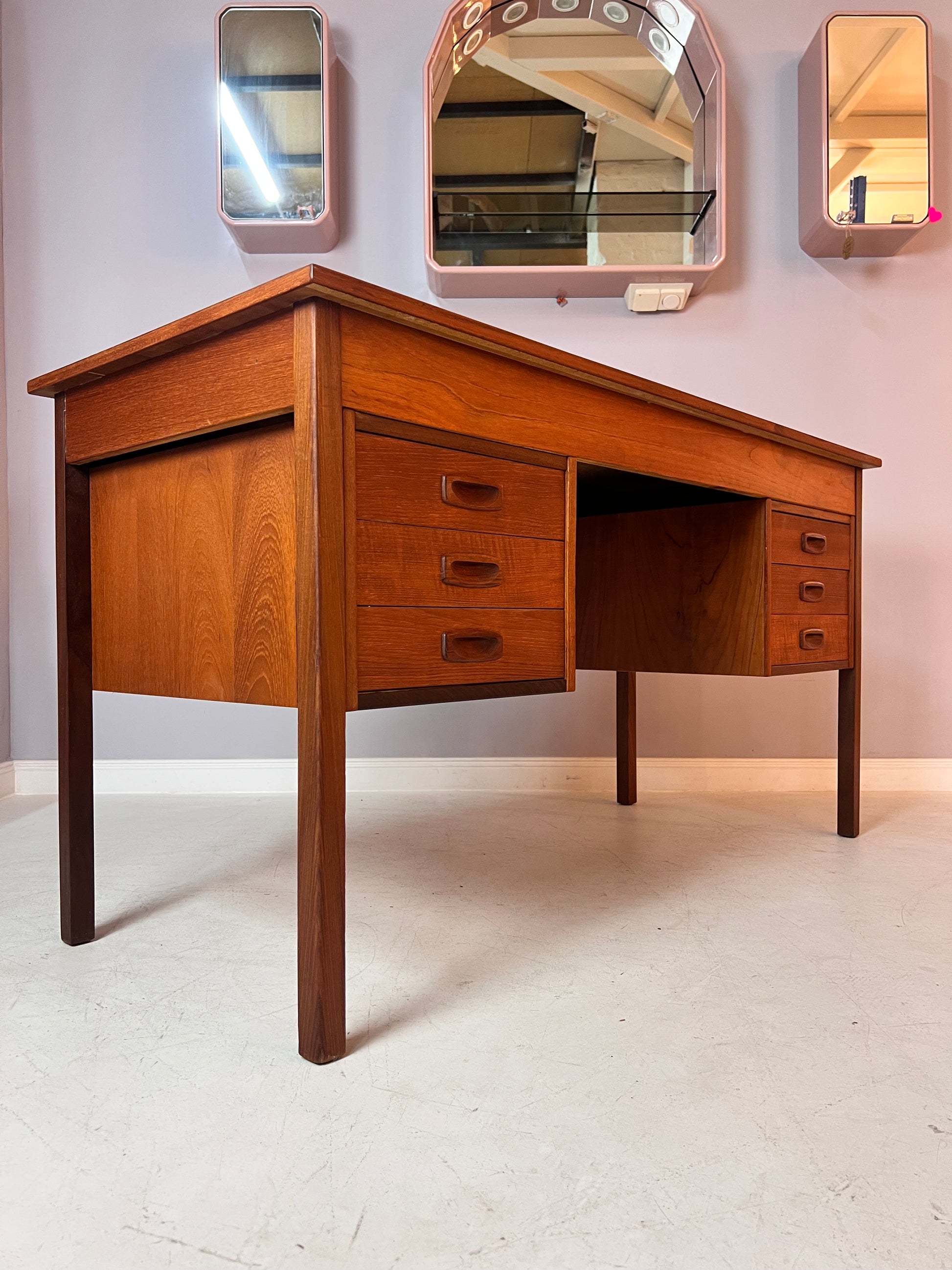 Schreibtisch Teak aus Dänemark