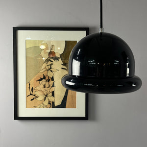 Hängelampe Bowlerhat schwarz