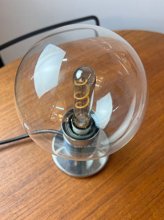 Tischlampe Big Globe Chrom von Motoko Ishii für STAFF